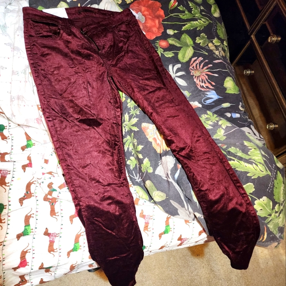 Seven velvet ankle skinny jeans size 29
